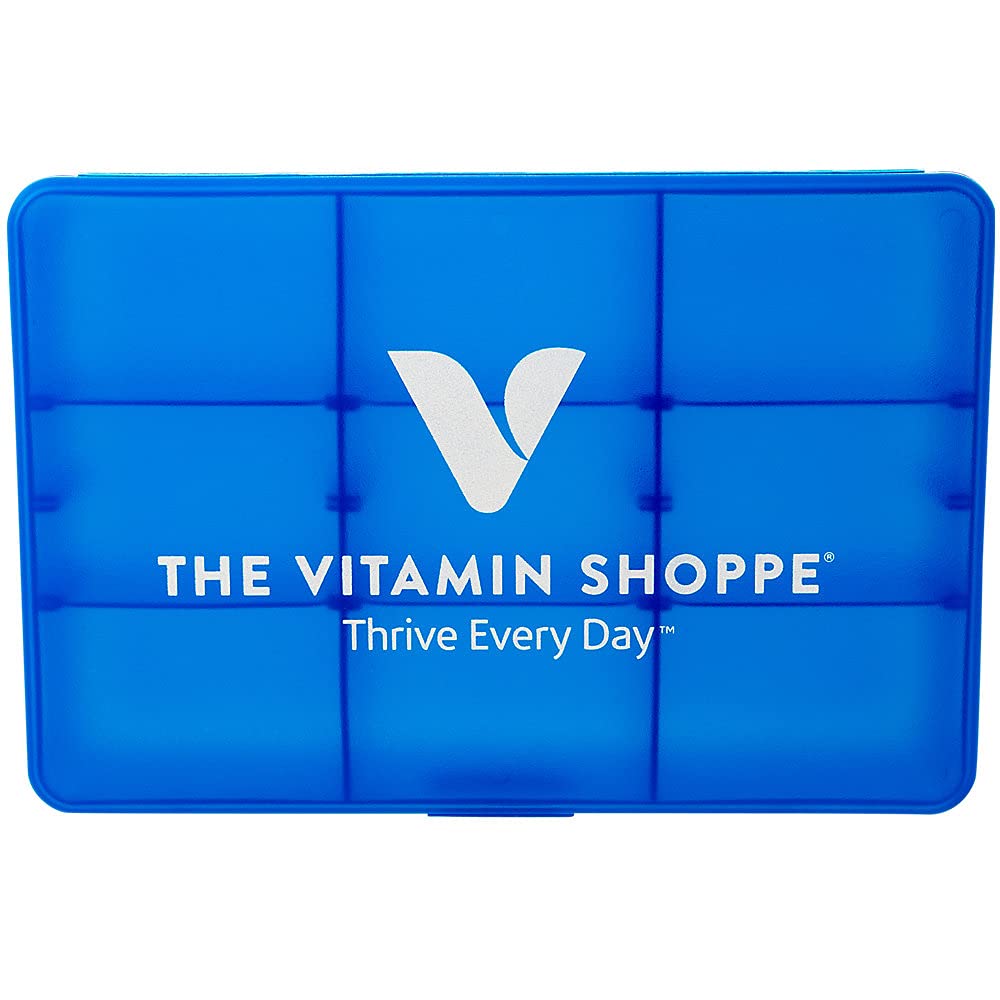 Vitamin Pill Chest - Blue (1 Case) by The Vitamin Shoppe