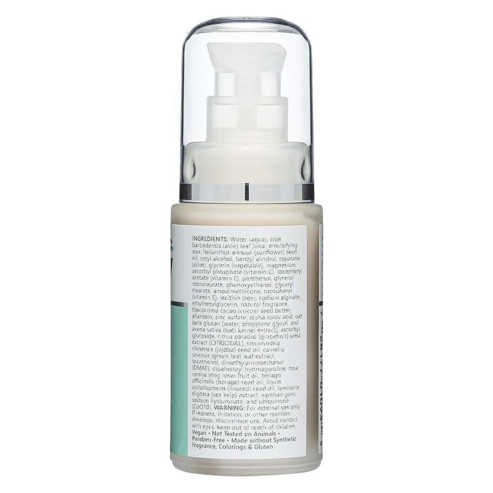 NutriBiotic Skin Serum, 1 Fl Oz | with Nutrients Oat Beta Glucan, Alpha Lipoic Acid, Vitamin C Ester, Tocotrienols & DMAE | Super Concentrated to Support Healthy Skin | Vegan & Paraben Free