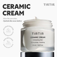 Thumbnail for TIRTIR Natural Ceramide Cream | Deep moisturizer for Glass Skin, Polyglutamic acid, Centella Asiatica Extract, Skin barrier, Lightweight, Mild, Nature derived ingredients, Dry skin, Korean skincare