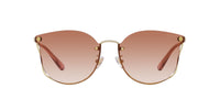 Thumbnail for Coach Sunglasses HC 7151 D 900513 Ch573 Shiny Light Gold Brown P