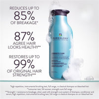 Thumbnail for Pureology Strength Cure Shampoo - For Damaged or Color Treated Hair, Hair Strengthening & Prevents Breakage, Seals Split Ends, Vegan & Sulfate-Free, 9 Fl Oz