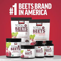 Thumbnail for Force Factor Total Beets Ultimate Heart Health Chews for Blood Pressure Support, with Beetroot Powder, CoQ10, B Vitamins & Grapeseed Extract for Blood Flow & Energy, Pomegranate Berry, 60 Soft Chews