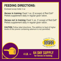 Thumbnail for Farnam Horse Health Red Cell Pellets, Vitamin-Iron-Mineral Supplement for Horses, Helps Fill Important Nutritional Gaps in Horse's Diet, 4 lbs., 64-Day Supply