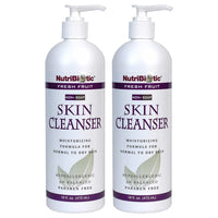 Thumbnail for NutriBiotic - Fresh Fruit NonSoap Skin Cleanser, 16 Oz Twin Pack with GSE (Citricidal) | pH Balanced, Hypoallergenic & Biodegradable | Free of Parabens, Sulfates, SLS, SLES, Dyes, Colorings & Gluten