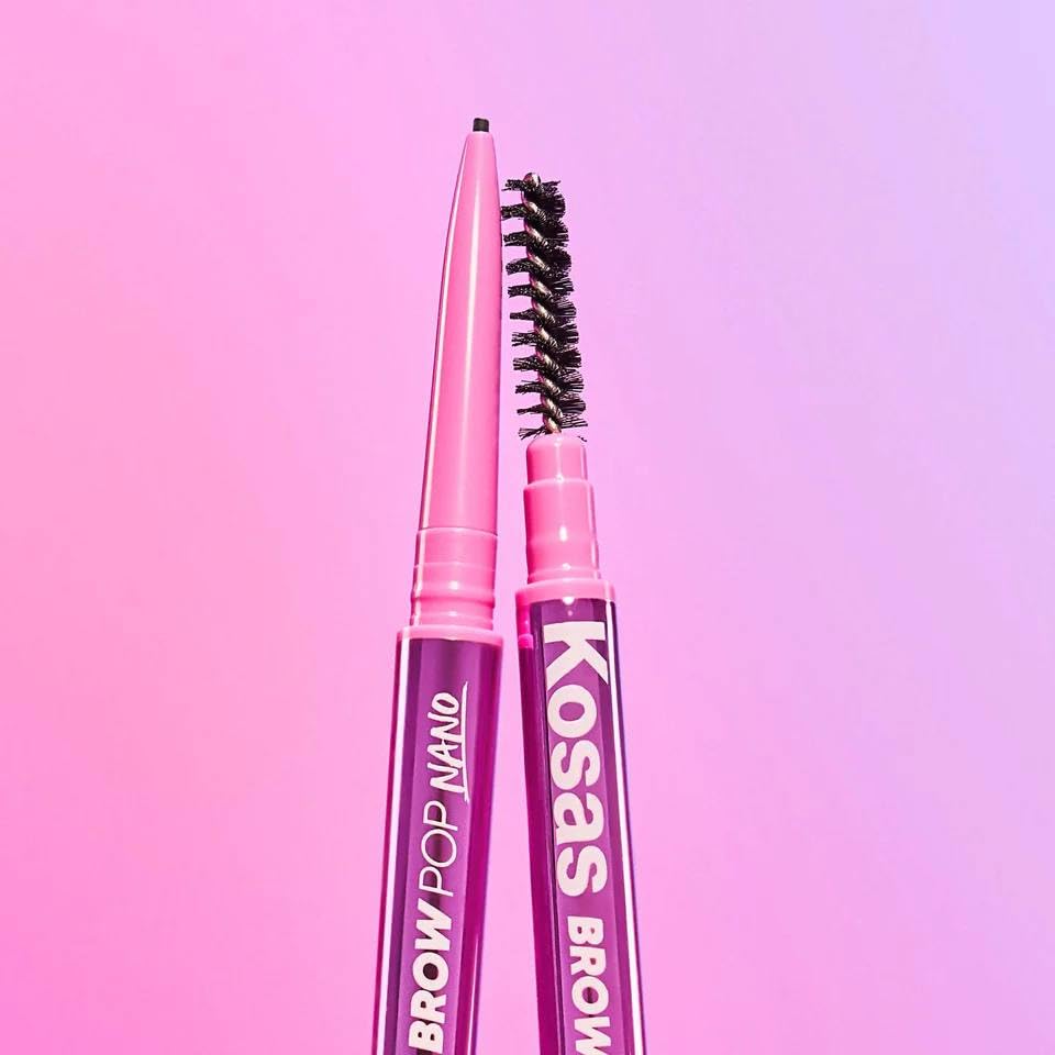Kosas Brow Pop Nano Ultra-Fine Detailing Pencil - Soft Brown (Light brown/dark blonde)
