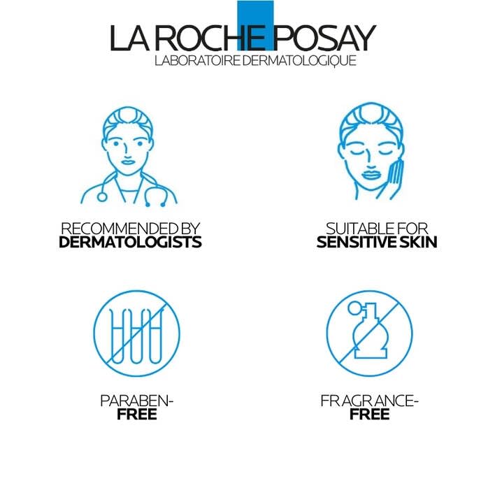 La Roche-Posay Respectissime Waterproof Eye Makeup Remover, Won't Irritate Sensitive Skin, Fragrance Free, 4.2 Fl Oz