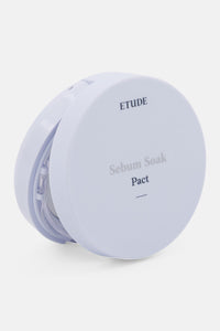 Thumbnail for ETUDE Sebum Soak Pact | Facial Oil Control and Soft Skin with this Mineral Powder that Absorbs Sebum for a Matte Face | K-beauty