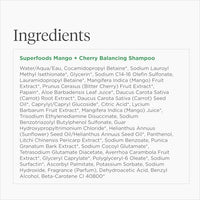 Thumbnail for Briogeo Superfoods Mango + Cherry Balancing Shampoo for Oily Hair | Gentle Cleanse & Oil Control | Vegan & Cruelty-Free | 12.5 fl oz