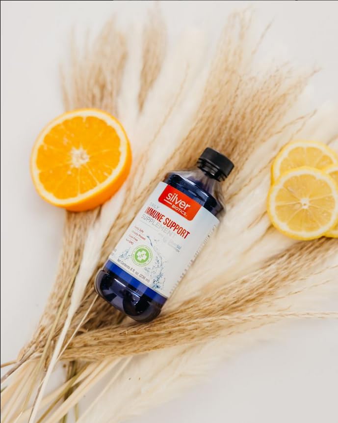 Silver Biotics Patented Multivalent SilverSol Technology | Ag₄O₄ 10 PPM Immune Support | Bio-Hacking Immune Building Natural Support | 8 Fl Oz