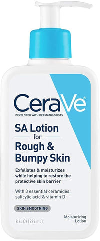 Thumbnail for CeraVe SA Lotion for Rough & Bumpy Skin, Vitamin D, Hyaluronic Acid, Lactic Acid & Salicylic Acid Lotion, Fragrance Free & Allergy Tested, 8 Ounce