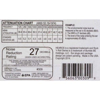 Thumbnail for Hearos Ear Filters Rock N Roll, 2 Count
