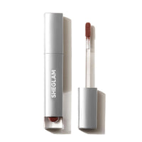 Thumbnail for SHEGLAM Glaze Daze Lip Gloss Shiny Tinted Lip Gloss High Gloss Finish Plumping Lip Care Nourishing Not Easy to Fade Liquid Lip Cosmetics-Rose Tea