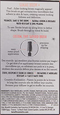 Thumbnail for Benefit Gimme Brow Volumizing Fiber Gel # 4 Medium Dark Warm, 0.1 Oz
