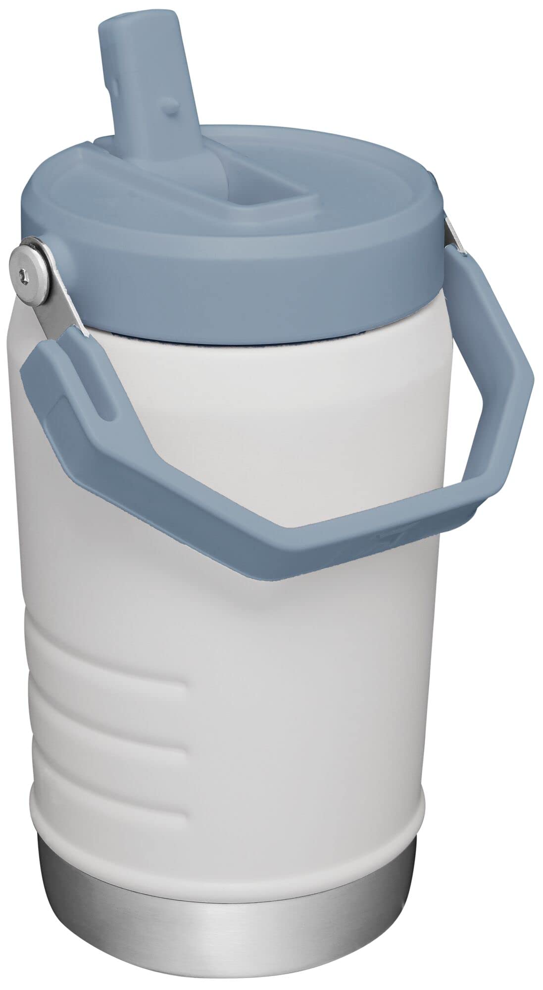 Stanley IceFlow Flip Straw Jug with Handle 40 oz| Twist On Lid and Flip Up Straw | Leak Resistant for Travel and Sports | Insulated Stainless Steel | BPA-Free | Fog