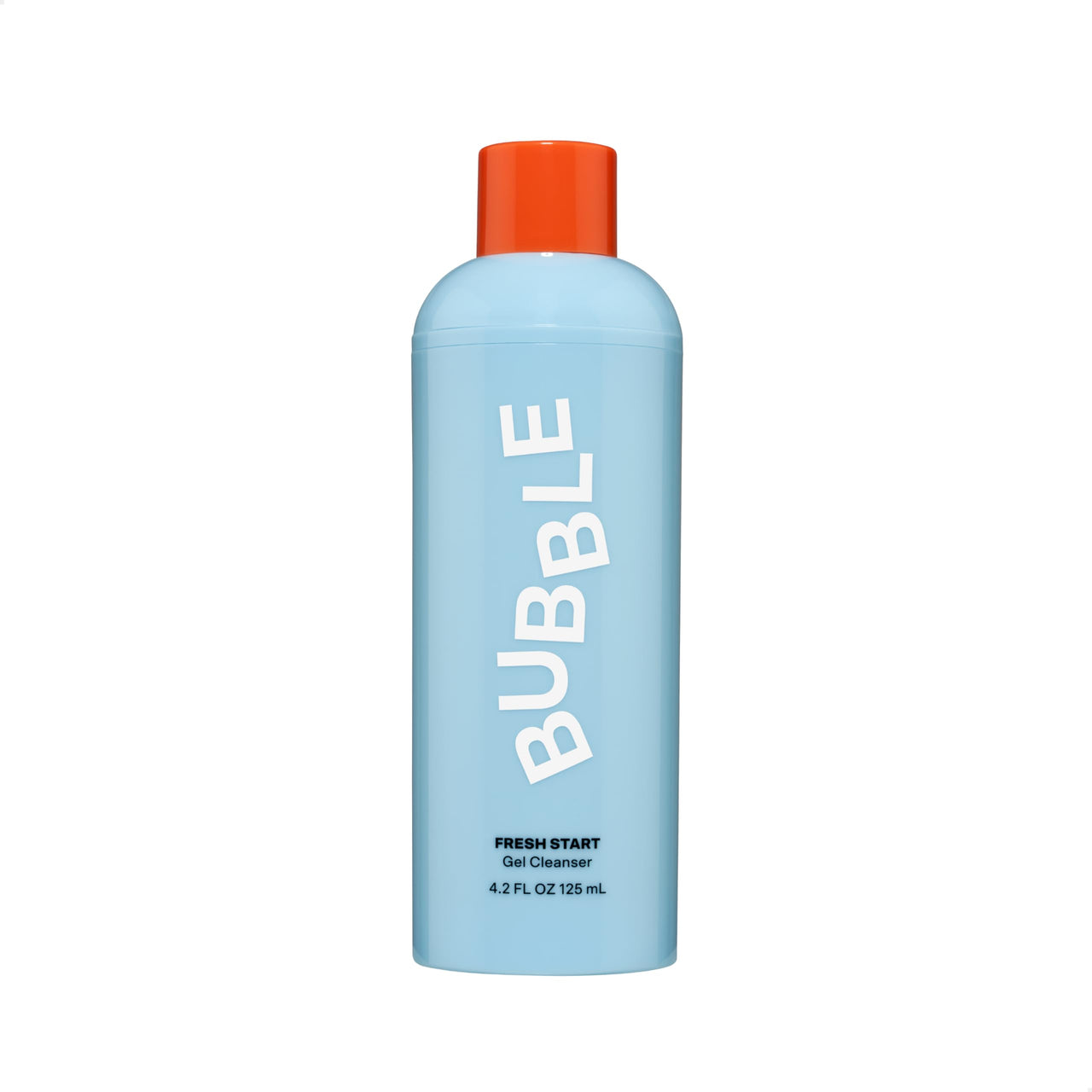 Bubble Skincare Fresh Start Gel Cleanser - Gentle Exfoliating Face Wash for Oily Skin - Formulated with Aloe Vera Juice + Caffeine to Protect and Soothe Complexion (125ml)