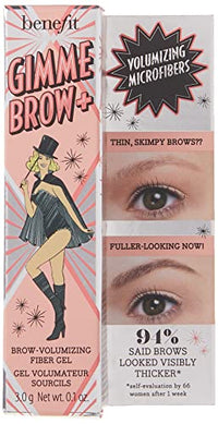 Thumbnail for Benefit Gimme Brow Volumizing Fiber Gel # 4 Medium Dark Warm, 0.1 Oz
