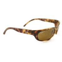 Thumbnail for Ray-Ban Men's RB4033 Predator Rectangular Sunglasses, Havana/Polarized Brown, 60 mm