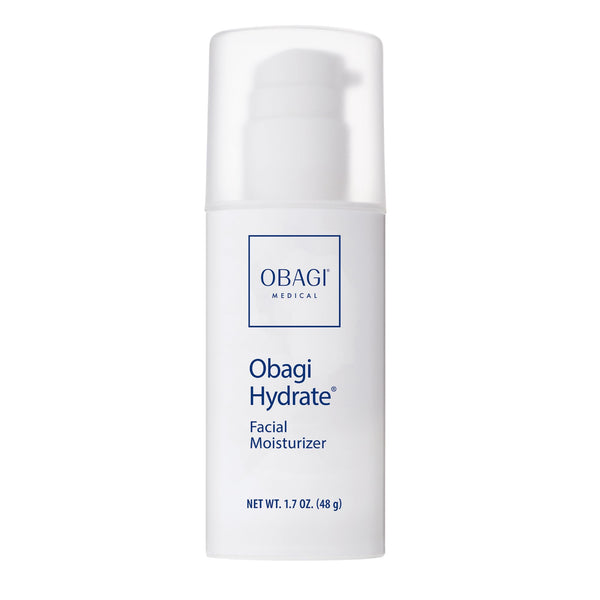 Obagi Hydrate Facial Moisturizer – Non-Comedogenic Intensely Hydrating All Day Moisturizer that Combats Dryness with Tara Seed Extract, Shea Butter, Avocado Oil & Glycerin – All Skin Types – 1.7 oz