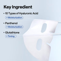 Thumbnail for Mediheal Hyper Hyaluronate - Hydrogel Moisture Deep Mask, Overnight Hydrating & Plumping Gel Mask, Long-Lasting Moisture Lock, Smooth & Supple Skin Care, Korean Skincare (10ea)