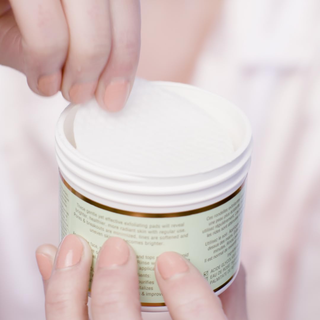 Pixi Beauty Glow Peel Pads | Exfoliating Treatment Contains 20% Glycolic Acid | Reveal Glowing Complexion | 60 Pads