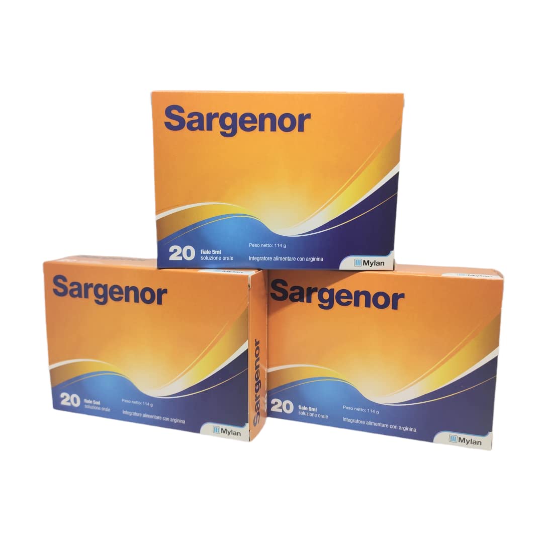 BUYFARMA PROMO PACK - 3X Sargenor 20 Vials - TOTAL 60 VIALS + SURPRISE TRIBUTE