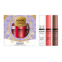 Thumbnail for NYX PROFESSIONAL MAKEUP Butter Gloss Lip Trio, Gift Set
