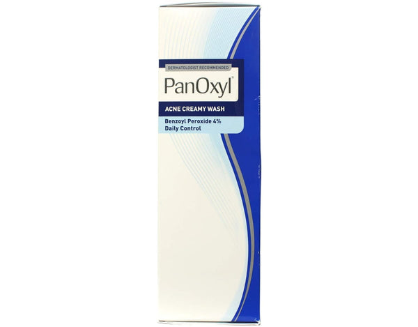 PanOxyl Acne Creamy Wash, 4% Benzoyl Peroxide 6 Ounce, (Pack of 2)