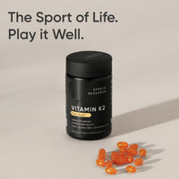 Thumbnail for Sports Research Vitamin K2 as MK-7 100mcg with Coconut MCT Oil - 120 Veggie Softgels (4 Month Supply) Vegan Certified, Non-GMO Verified, Gluten & Soy Free