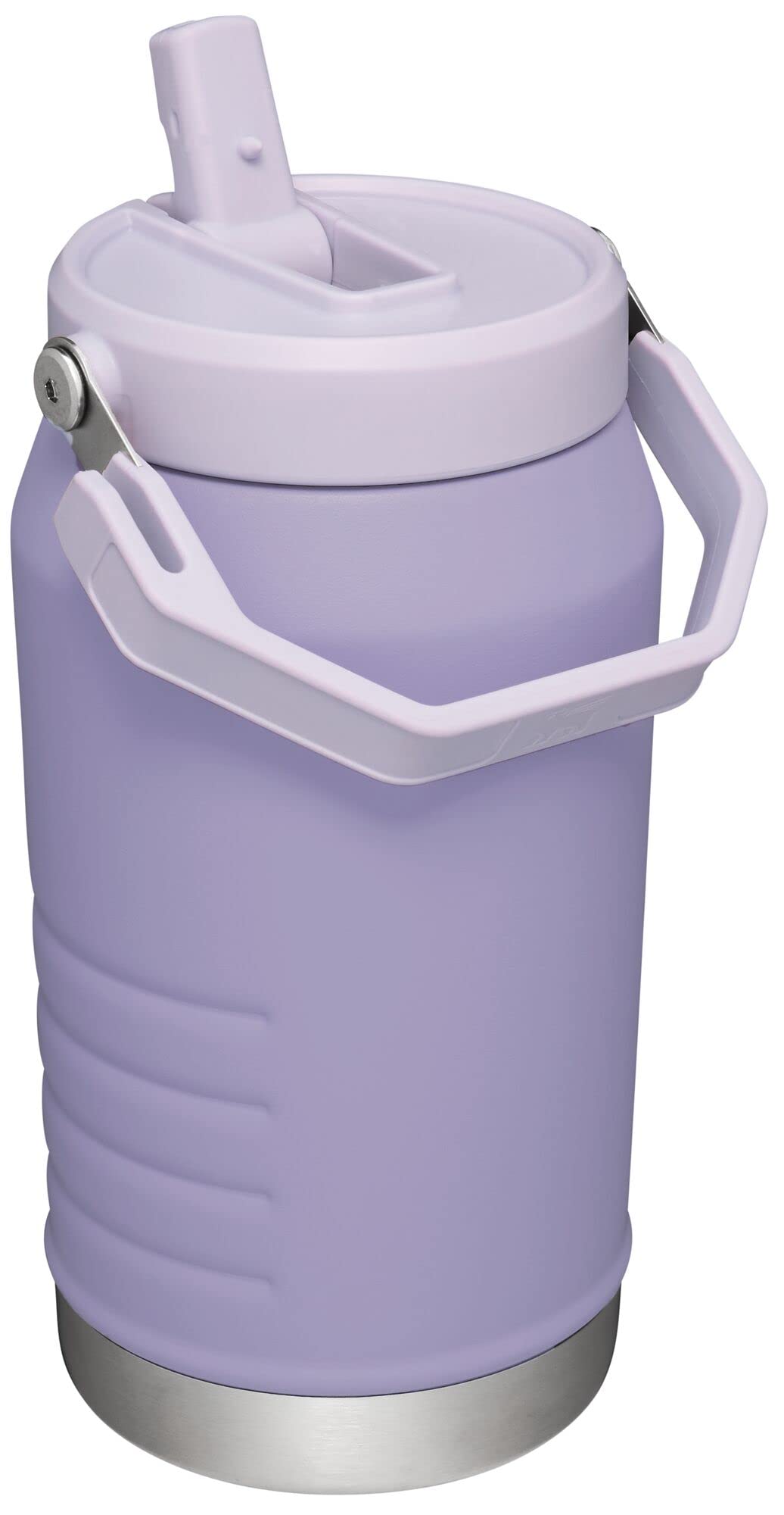 Stanley IceFlow Flip Straw Jug with Handle 64 oz| Twist On Lid and Flip Up Straw | Leak Resistant for Travel and Sports | Insulated Stainless Steel | BPA-Free | Lavender