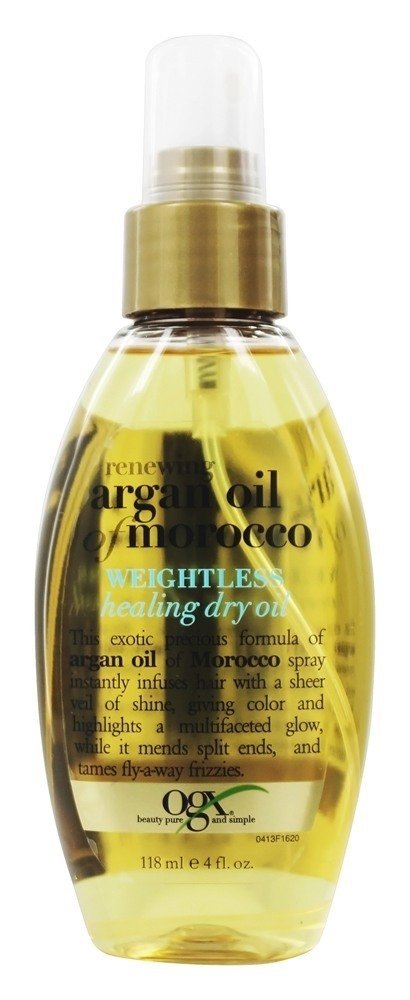 Organix Ogx Moroccan Argan Oil Weightless Dry Oil, 4 oz.
