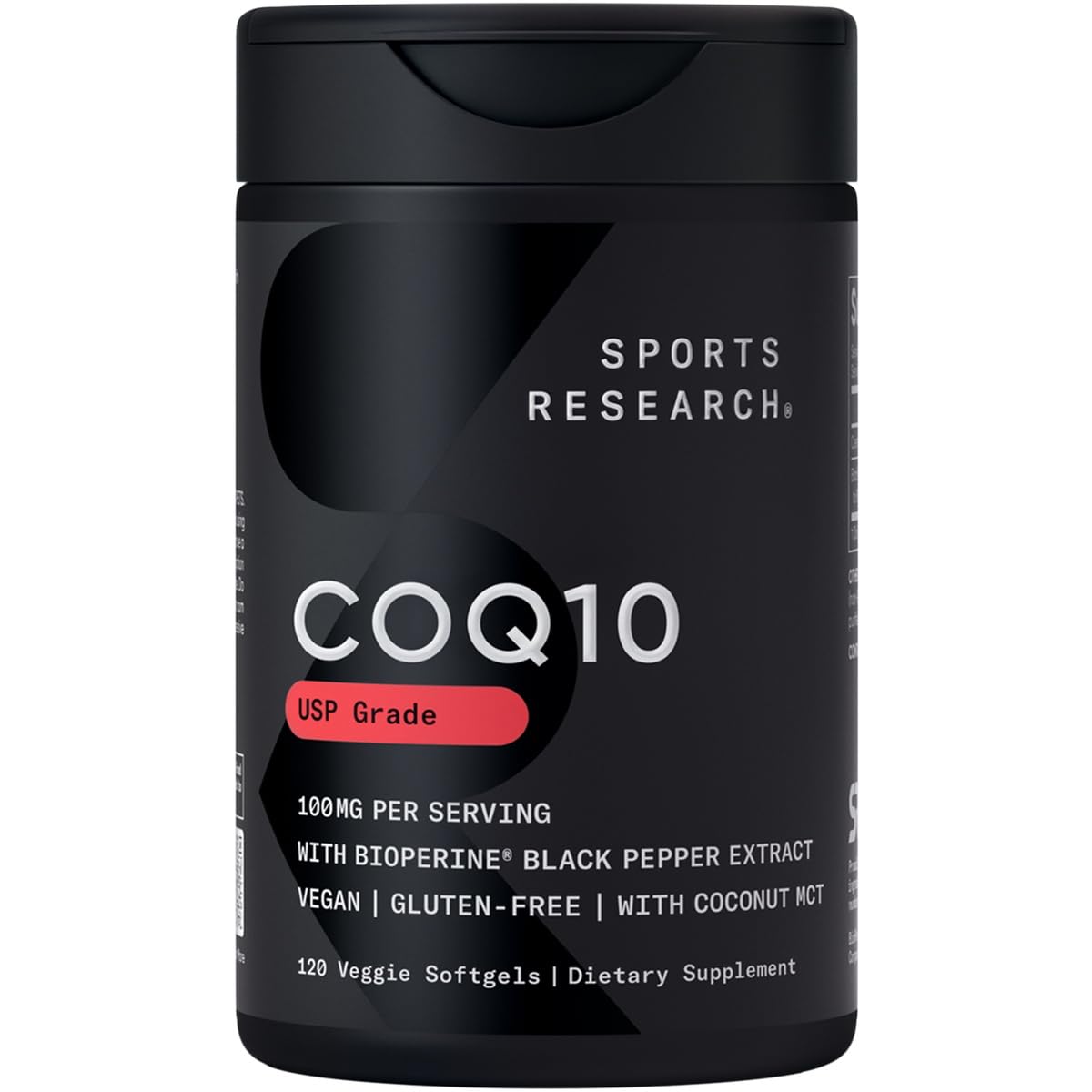 Sports Research® Vegan Supplements Pack - Vegan D3 + K2 + Organic MCT Oil + CoQ10