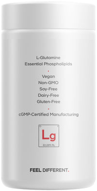 Thumbnail for Codeage Liposomal L-Glutamine Capsule Supplement - 1,000 mg L-Glutamine per Serving - 3-Month Supply - Liposomal Delivery, Vegan Pills, Non-GMO, Gluten-Free Amino Acid - 180 Capsules