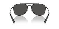 Thumbnail for COACH Sunglasses HC 7164 934487 Cr626 Satin Black Grey Solid