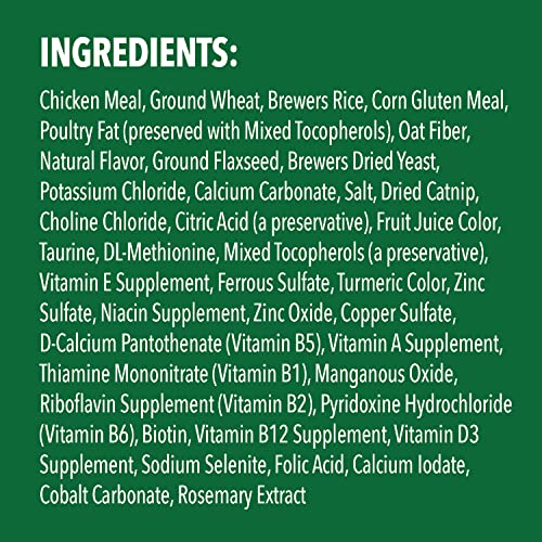 Greenies Cat Treats, Feline Veterinarian-Recommended Adult Natural Dental Treats, Catnip Flavor, 9.75 oz. Tub