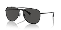 Thumbnail for COACH Sunglasses HC 7164 934487 Cr626 Satin Black Grey Solid