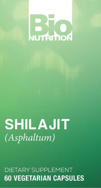 Thumbnail for Bio Nutrition Shilajit (Asphaltum), 60 Vegetarian Capsules (500 mg per Capsule)