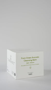 Thumbnail for PURITO From Green Avocado Cleansing Balm 100ml / 3.38 fl. oz., Melt-In Moisture with Avocado Oil, Vegan, Cruelty-Free, Suitable for Dry Skin, Korean Skincare