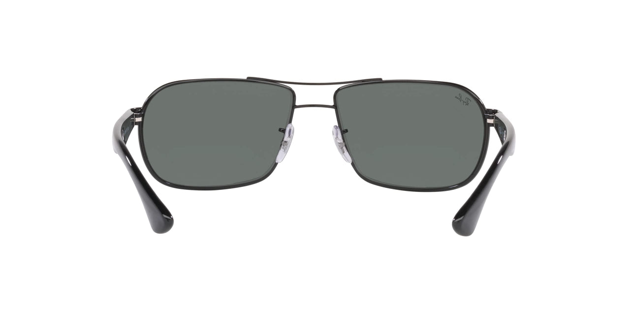 Ray-Ban 0RB349200262 Rb3492 Black Crystal Green Lens