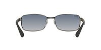 Thumbnail for Ray-Ban RB3478 Rectangular Sunglasses, Gunmetal Frame/Blue Polarized Lens, 60 mm