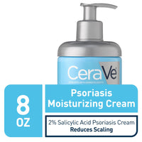 Thumbnail for CeraVe Moisturizing Cream for Psoriasis Treatment, With Salicylic Acid for Dry Skin Itch Relief & Urea for Moisturizing, Fragrance Free & Allergy Tested, 8 Oz