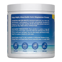 Thumbnail for Natural Vitality Calm, Magnesium Supplement, Anti-Stress Drink Mix Powder, Gluten Free, Vegan, & Non-GMO, Sweet Lemon, 8 oz