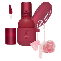 Thumbnail for Kaja Lip & Blush Glazed Keychain Stain - Jelly Charm 02 Squeeze Guava | with Triple Berry Complex, Lemon Fruit Extrac & Olive Squalane, Hydrating, Long Lasting Lip Tint