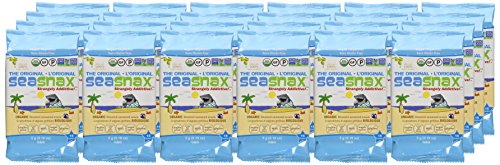Image 4 of SeaSnax Organic Roasted Seaweed Snack Grab and Go, Original, 0.18 Ounce (Pack of 24)
