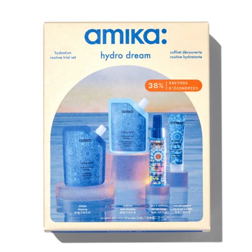 Image 1 of Default Title for the product Amika Hydro Dream Hair Routine Trial Set
