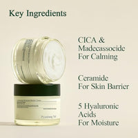 Thumbnail for Image 4 of Pyunkang Yul PKY Calming Moisture Barrier Cream Instantly Soothes Sensitive Skin, Hyaluronic Acid & Ceramide for Hydration, Vegan, Korean Skincare (3.38 Fl. Oz, 100ml)