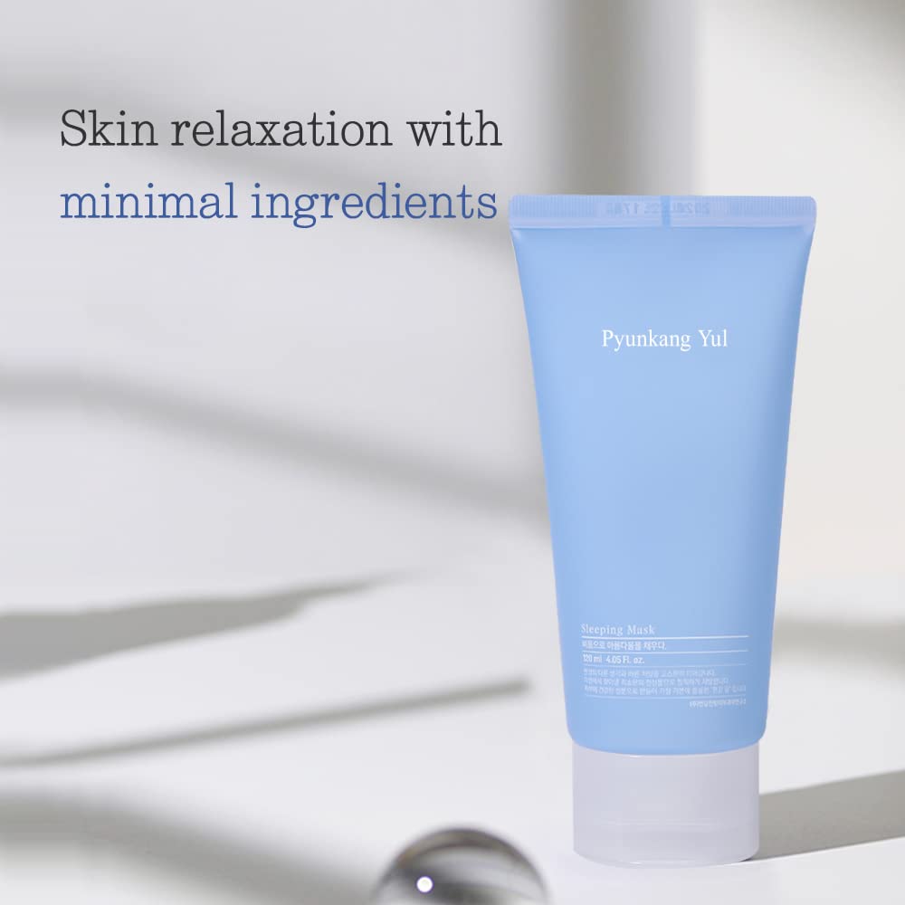 Pyunkang Yul PKY Sleeping Mask for Creating Moisture Barrier during Night, Ceramide and Hyaluronic Acid for Skin Hydration, Zero Irritation, Korean Skincare (4.05 Fl. Oz, 120ml)