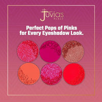 Thumbnail for Juvia's Place Palette The Sweet Pinks - Deep Fuchsia, Soft & Sweet Pink, Shades of 6, Pressed Pigments Palette, Professional Makeup, Pigmented Pan Palette, Makeup Palette for Color & Shine