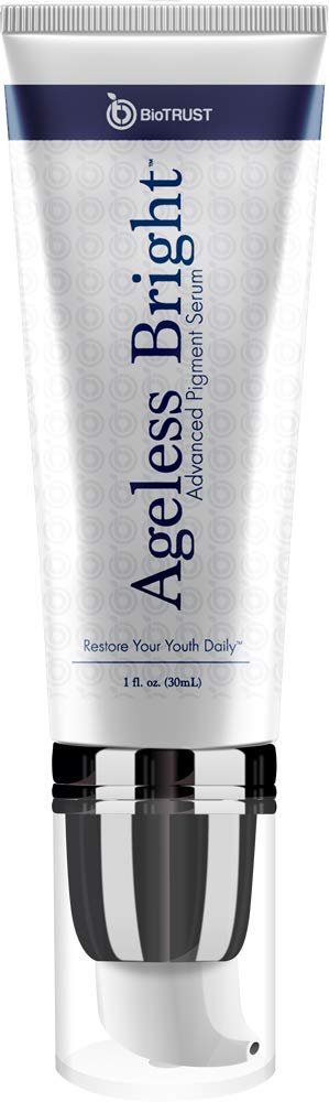 BioTrust AgelessBright Skin Serum, Support Smoother, Younger, More Even Skin to Reveal a Radiant Complexion Naturally, 1 fl. oz.