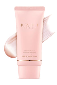 Thumbnail for KAHI Wrinkle Bounce Essential Korean Sun Screen Facial Moisturizer with SPF 50 + PA++++ Sun Block Daily Moisturizer | Tone Up Cream Face Sunblock Hydrating Face Cream 1.69 fl oz