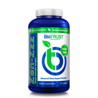 Thumbnail for BioTRUST Zen-Zzz, Non-Habit-Forming Sleep Support Supplement - Melatonin, L-Theanine, Glycine, Magnesium, Lemon Balm, Passion Flower, Chamomile - 60 Capsules